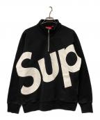SUPREMEシュプリーム）の古着「15FW half zip pullover」｜ブラック