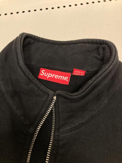 SUPREME（シュプリーム）SUPREME (シュプリーム) 15FW half zip pullover ブラック サイズ:Lの古着・服飾アイテム