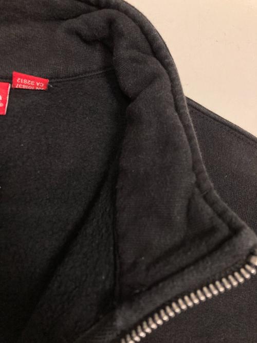 SUPREME（シュプリーム）SUPREME (シュプリーム) 15FW half zip pullover ブラック サイズ:Lの古着・服飾アイテム