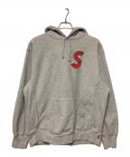 SUPREMEシュプリーム）の古着「20FW S Logo Hooded Sweatshirt」｜グレー