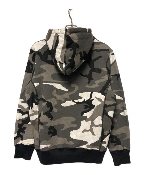 SUPREME（シュプリーム）SUPREME (シュプリーム) 13FW Box Logo Hooded Sweatshirt Snow Camo グレー×ホワイト サイズ:Mの古着・服飾アイテム