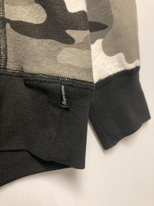 SUPREME（シュプリーム）SUPREME (シュプリーム) 13FW Box Logo Hooded Sweatshirt Snow Camo グレー×ホワイト サイズ:Mの古着・服飾アイテム
