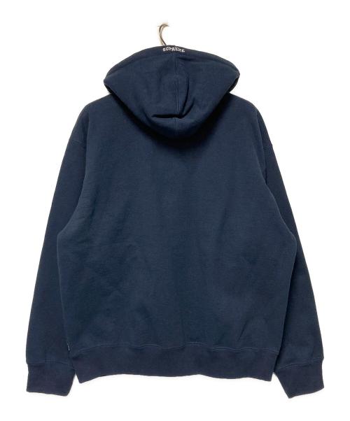 SUPREME（シュプリーム）SUPREME (シュプリーム) 23FW S Logo Zip Up Hooded Sweatshirt ネイビー サイズ:Lの古着・服飾アイテム