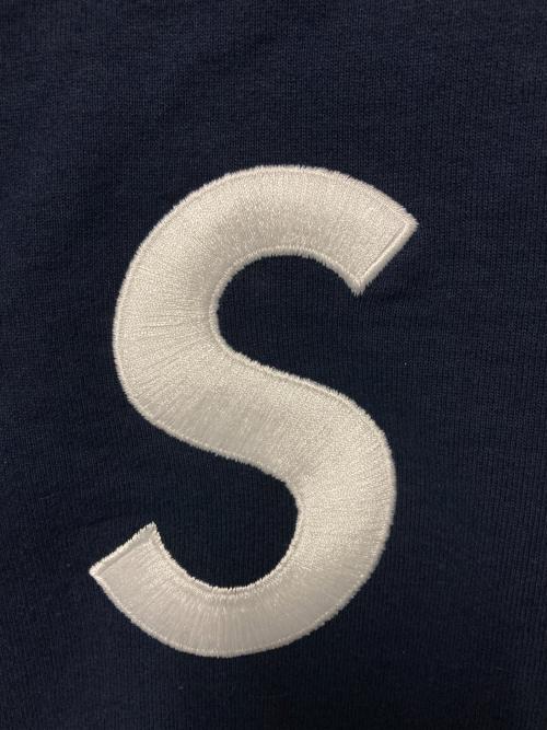 SUPREME（シュプリーム）SUPREME (シュプリーム) 23FW S Logo Zip Up Hooded Sweatshirt ネイビー サイズ:Lの古着・服飾アイテム