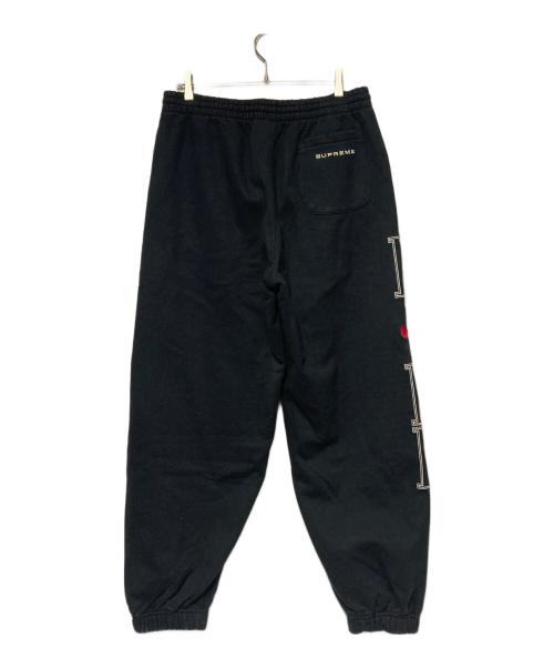 SUPREME（シュプリーム）SUPREME (シュプリーム) NIKE (ナイキ) 24SS Heavy weight Sweat pant ブラック サイズ:Mの古着・服飾アイテム