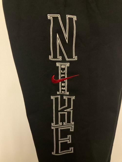 SUPREME（シュプリーム）SUPREME (シュプリーム) NIKE (ナイキ) 24SS Heavy weight Sweat pant ブラック サイズ:Mの古着・服飾アイテム