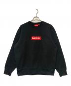 SUPREMEシュプリーム）の古着「Box Logo Crewneck」｜ブラック