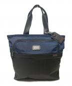TUMIトゥミ）の古着「ナイロントートバッグ」｜ネイビー×ブラック