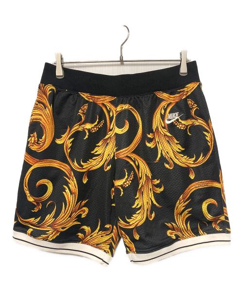 SUPREME（シュプリーム）SUPREME (シュプリーム) NIKE (ナイキ) 14SS Basketball Shorts ブラック×イエロー サイズ:Sの古着・服飾アイテム