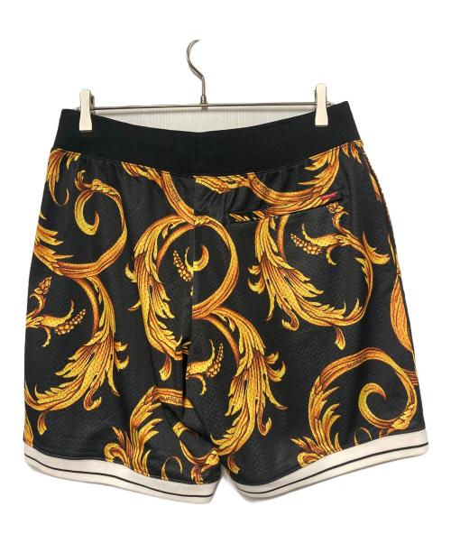 SUPREME（シュプリーム）SUPREME (シュプリーム) NIKE (ナイキ) 14SS Basketball Shorts ブラック×イエロー サイズ:Sの古着・服飾アイテム