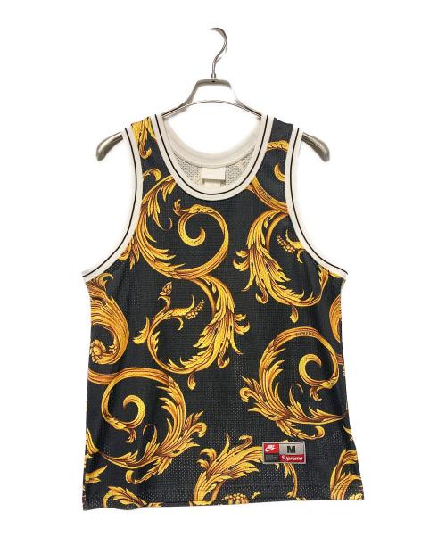 SUPREME（シュプリーム）SUPREME (シュプリーム) NIKE (ナイキ) 14SS Basketball Jersey ブラック×イエロー サイズ:Mの古着・服飾アイテム