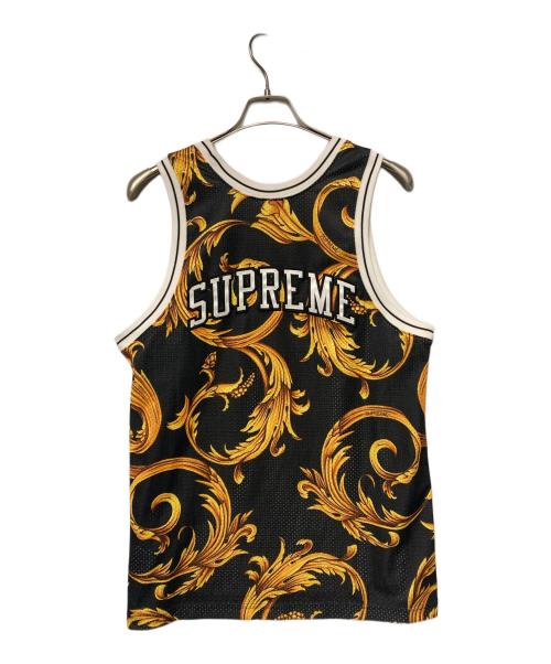 SUPREME（シュプリーム）SUPREME (シュプリーム) NIKE (ナイキ) 14SS Basketball Jersey ブラック×イエロー サイズ:Mの古着・服飾アイテム