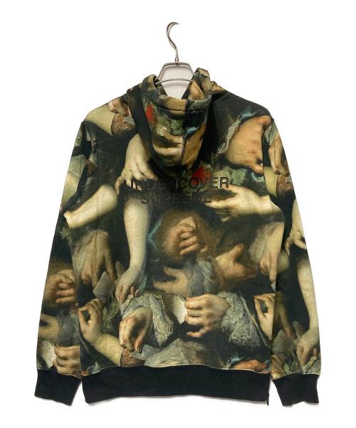 SUPREME（シュプリーム）SUPREME (シュプリーム) UNDERCOVER (アンダーカバー) 15SS Hooded Sweatshirt グリーン サイズ:Mの古着・服飾アイテム