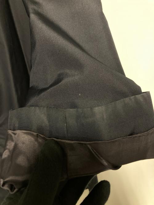 HERNO（ヘルノ）HERNO (ヘルノ) シルクステンカラーコート ネイビー サイズ:48の古着・服飾アイテム
