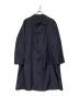 HERNO（ヘルノ）の古着「シルクステンカラーコート」｜ネイビー