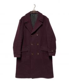 WACKO MARIA（ワコマリア）の古着「DOUBLE BREASTED CHESTERFIELD COAT (TYPE-2)」｜ボルドー