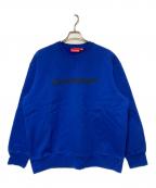 SUPREMEシュプリーム）の古着「20FW Futura Logo Crewneck」｜ブルー