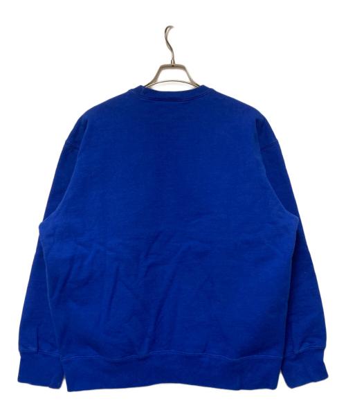 SUPREME（シュプリーム）SUPREME (シュプリーム) 20FW Futura Logo Crewneck ブルー サイズ:Lの古着・服飾アイテム