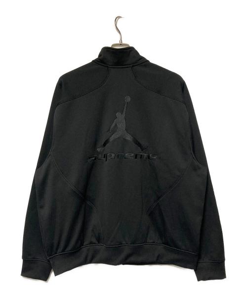 SUPREME（シュプリーム）SUPREME (シュプリーム) JORDAN BRAND (ジョーダン ブランド) 24FW Tricot Track Jacket ブラック サイズ:Lの古着・服飾アイテム