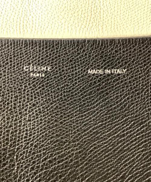 CELINE（セリーヌ）CELINE (セリーヌ) バーティカルカバ スモール アイボリー×ブラックの古着・服飾アイテム