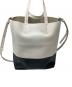 CELINE (セリーヌ) バーティカルカバ スモール アイボリー×ブラック：25000円