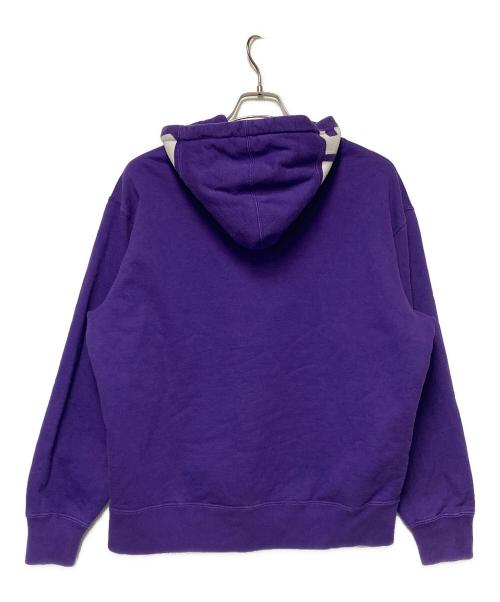 SUPREME（シュプリーム）SUPREME (シュプリーム) 20FW Rib Hooded Sweatshirt パープル サイズ:Sの古着・服飾アイテム