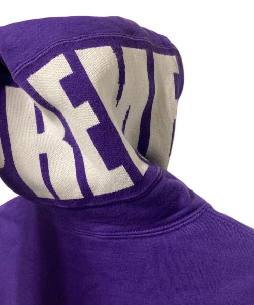 SUPREME（シュプリーム）SUPREME (シュプリーム) 20FW Rib Hooded Sweatshirt パープル サイズ:Sの古着・服飾アイテム