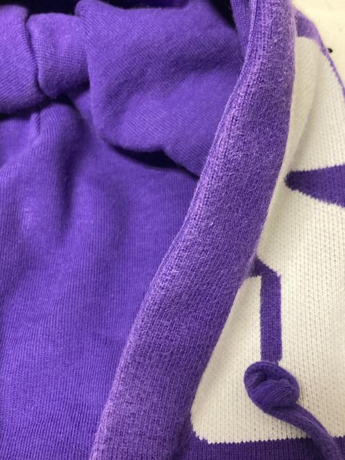 SUPREME（シュプリーム）SUPREME (シュプリーム) 20FW Rib Hooded Sweatshirt パープル サイズ:Sの古着・服飾アイテム