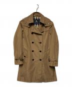 BURBERRY LONDONバーバリーロンドン）の古着「フーデッドトレンチコート」｜ブラウン