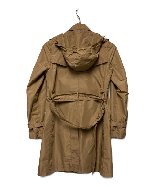 BURBERRY LONDON（バーバリーロンドン）BURBERRY LONDON (バーバリーロンドン) フーデッドトレンチコート ブラウン サイズ:36の古着・服飾アイテム
