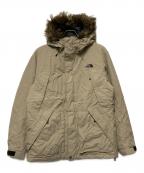 THE NORTH FACEザ ノース フェイス）の古着「MOUNTAIN DOWN PARKA / フェイクファーダウンジャケット」｜カーキ