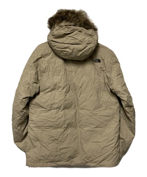 THE NORTH FACE（ザ ノース フェイス）THE NORTH FACE (ザ ノース フェイス) MOUNTAIN DOWN PARKA / フェイクファーダウンジャケット カーキ サイズ:Lの古着・服飾アイテム