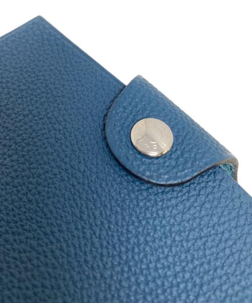 HERMES（エルメス）HERMES (エルメス) 手帳カバー ブルーの古着・服飾アイテム