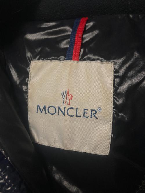 MONCLER（モンクレール）MONCLER (モンクレール) BADIA / ダウンジャケット ネイビーの古着・服飾アイテム