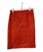 Christian Dior BOUTIQUEクリスチャン ディオールブティック）の古着「スカート」｜オレンジ