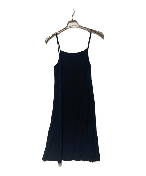 LE CIEL BLEU（ルシェルブルー）LE CIEL BLEU (ルシェルブルー) Flower Embroidery Dress / 半袖ワンピース ブラック サイズ:36の古着・服飾アイテム