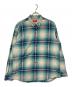 SUPREME（シュプリーム）の古着「23SS Shadow Plaid Flannel Shirt」｜ブルー