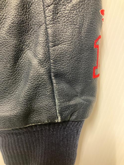 PROMOTIONS（プロモーションズ）PROMOTIONS (プロモーションズ) アワードジャケット / スタジャン ネイビー サイズ:XLG(ｷｯｽﾞｻｲｽﾞ)の古着・服飾アイテム