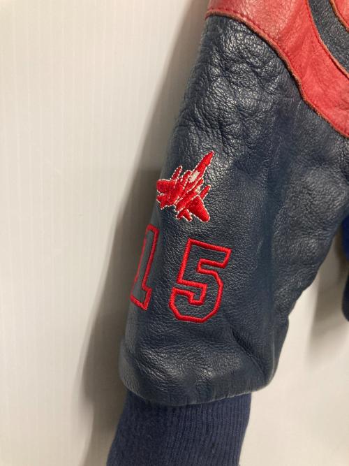 PROMOTIONS（プロモーションズ）PROMOTIONS (プロモーションズ) アワードジャケット / スタジャン ネイビー サイズ:XLG(ｷｯｽﾞｻｲｽﾞ)の古着・服飾アイテム