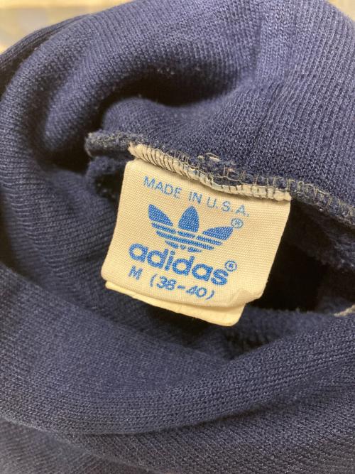 adidas（アディダス）adidas (アディダス) 80s プルオーバーパーカー ブルー サイズ:Mの古着・服飾アイテム