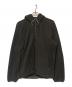 GR10K（ジーアールテンケー）の古着「POLARTEC FLEECE HOODIE JUMPER」｜ブラック