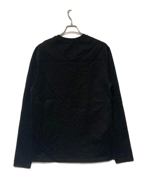 JIL SANDER（ジルサンダー）JIL SANDER (ジルサンダー) ロングスリーブカットソー ブラック サイズ:Lの古着・服飾アイテム