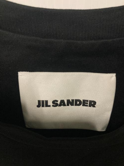 JIL SANDER（ジルサンダー）JIL SANDER (ジルサンダー) ロングスリーブカットソー ブラック サイズ:Lの古着・服飾アイテム