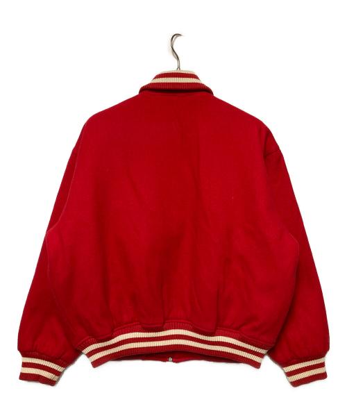 STARTER（スターター）STARTER (スターター) スタジャン レッド サイズ:Mの古着・服飾アイテム