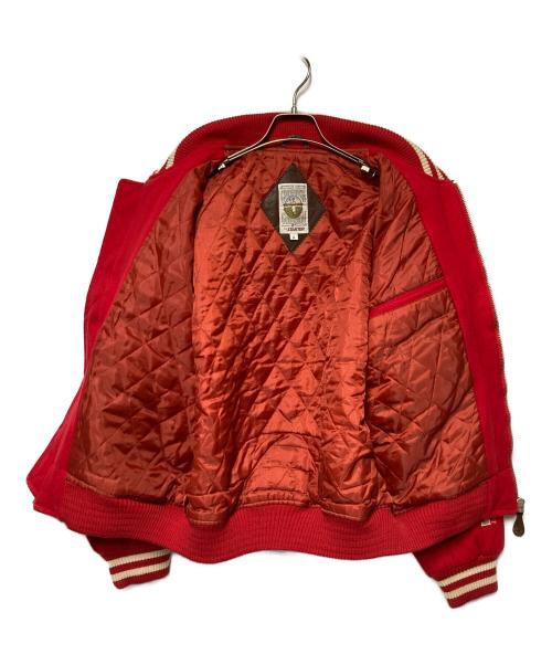 STARTER（スターター）STARTER (スターター) スタジャン レッド サイズ:Mの古着・服飾アイテム