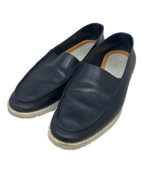 Maison Margiela（メゾンマルジェラ）Maison Margiela (メゾンマルジェラ) レザースリッポン ブラック サイズ:42の古着・服飾アイテム