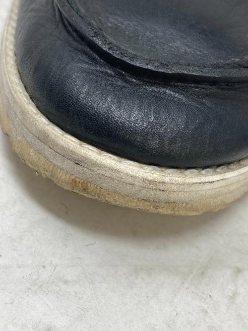 Maison Margiela（メゾンマルジェラ）Maison Margiela (メゾンマルジェラ) レザースリッポン ブラック サイズ:42の古着・服飾アイテム