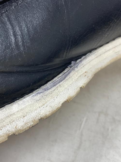 Maison Margiela（メゾンマルジェラ）Maison Margiela (メゾンマルジェラ) レザースリッポン ブラック サイズ:42の古着・服飾アイテム