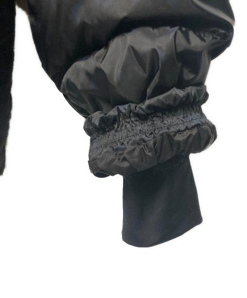 New Era（ニューエラ）New Era (ニューエラ) kompakt record bar (コンパクトレコードバー) レオパードダウンジャケット ブラック サイズ:Mの古着・服飾アイテム