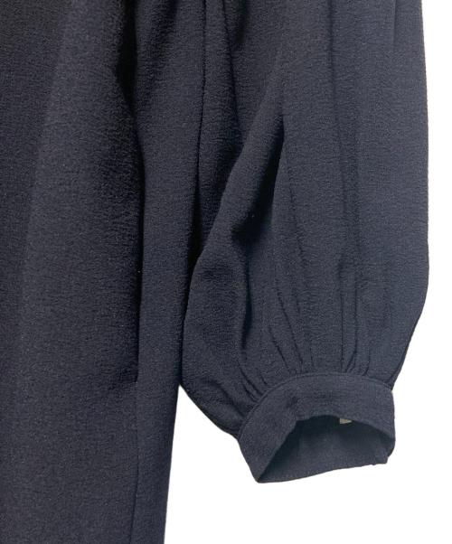 ADORE（アドーア）ADORE (アドーア) パフスリーブブラウスワンピース ネイビー サイズ:36の古着・服飾アイテム